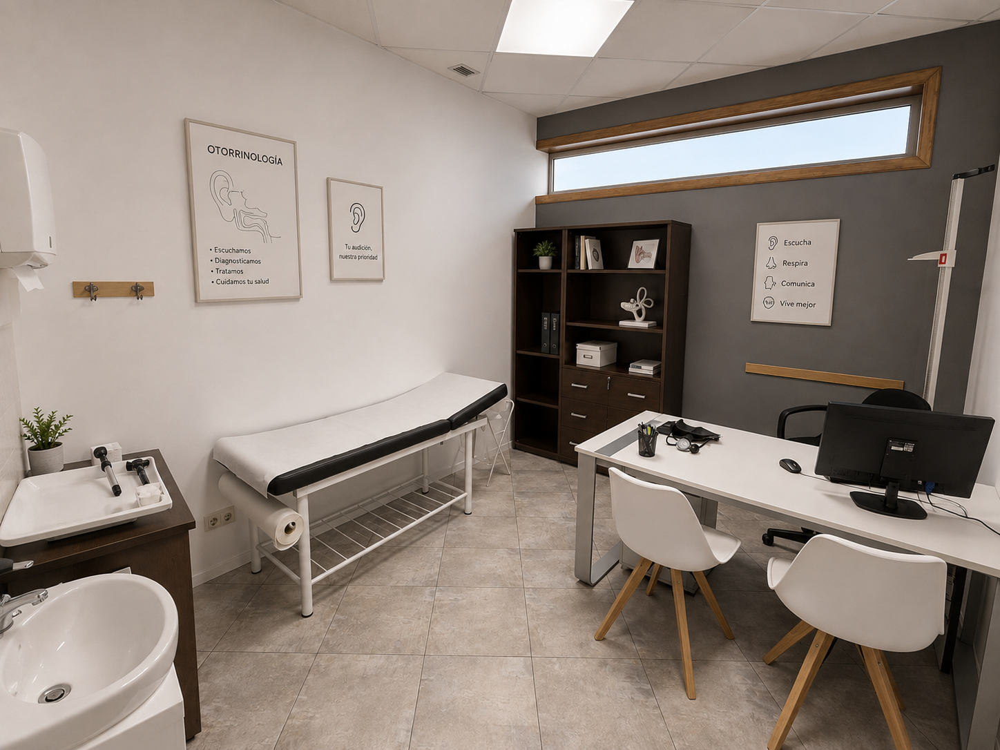 Consulta de otorrinologia